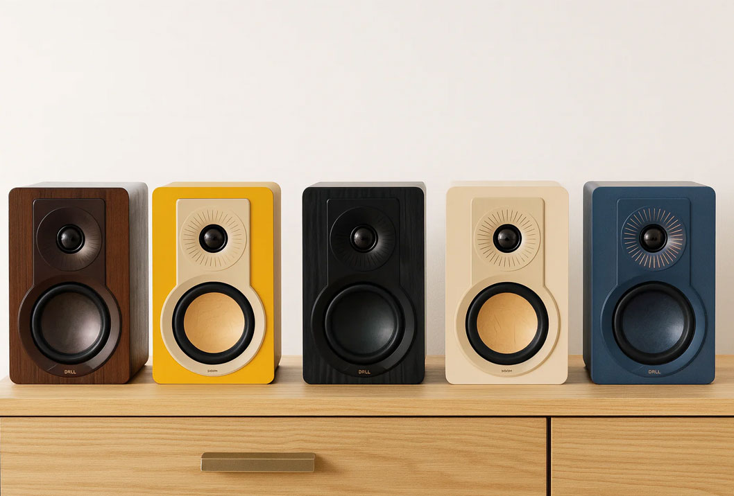 DALI lanceert kleurrijke en compacte KUPID luidsprekers