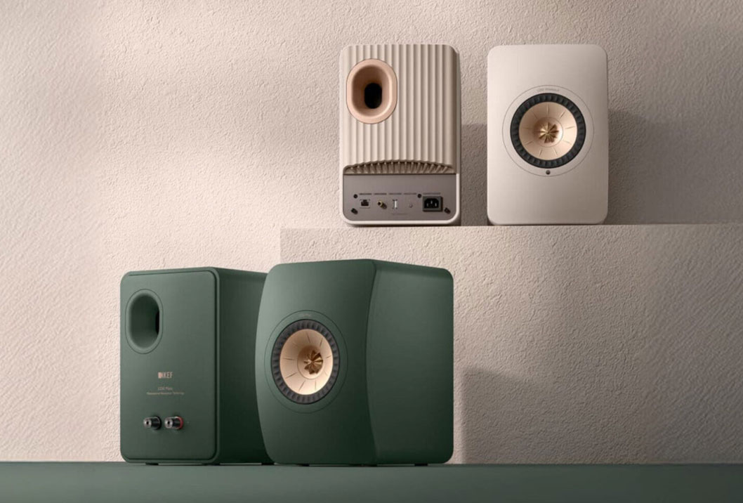 KEF LS50 Wireless II en LS 50 Meta - nu verkrijgbaar in de kleuren Moss Green en Sand Shell